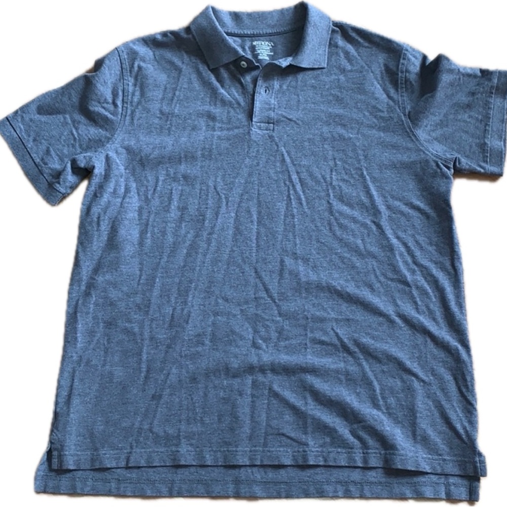 Merona Gray Polo Shirt Classic Fit Men’s XL